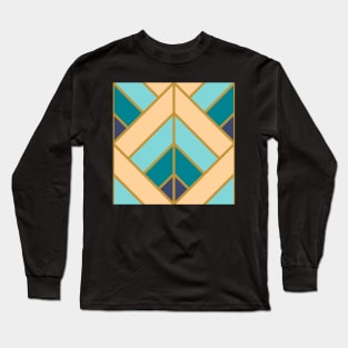 Geometric Pattern: Art Deco Diamond: Dream Long Sleeve T-Shirt